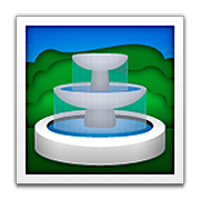 Émoji ⛲ Fontaine sur Apple iOS 5.1.