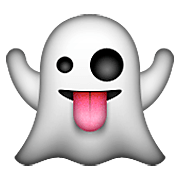 Emoji 👻 Fantasma su Apple iOS 5.1.