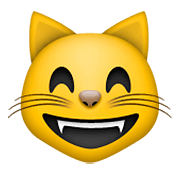 😸 Emoji Gato Sonriendo Con Ojos Sonrientes en Apple iOS 5.1.