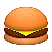 Émoji 🍔 Hamburger sur Apple iOS 5.1.