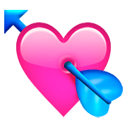Émoji 💘 Cœur Et Flèche sur Apple iOS 5.1.