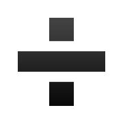➗ Emoji Símbolo De Divisão na Apple iOS 5.1.