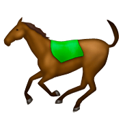 Émoji 🐎 Cheval sur Apple iOS 5.1.