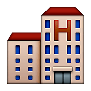 Émoji 🏨 Hôtel sur Apple iOS 5.1.