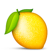 🍋 Emoji Limão na Apple iOS 5.1.