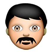 👨 Emoji Hombre en Apple iOS 5.1.