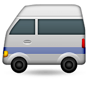 🚐 Emoji Minibús en Apple iOS 5.1.