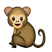 🐒 Emoji Affe Apple iOS 5.1.