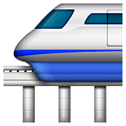 Émoji 🚝 Monorail sur Apple iOS 5.1.