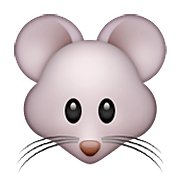 🐭 Emoji Cara De Ratón en Apple iOS 5.1.