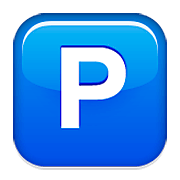 Emoji 🅿️ Pulsante P su Apple iOS 5.1.