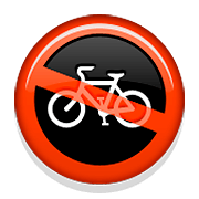 Émoji 🚳 Vélos Interdits sur Apple iOS 5.1.