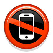 📵 Emoji Proibido O Uso De Telefone Celular na Apple iOS 5.1.