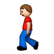 🚶 Emoji Pessoa Andando na Apple iOS 5.1.