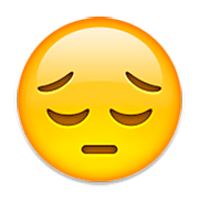 😔 Emoji Cara Desanimada en Apple iOS 5.1.