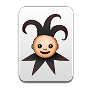 Emoji 🃏 Jolly su Apple iOS 5.1.