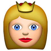 Emoji 👸 Principessa su Apple iOS 5.1.