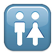 Emoji 🚻 Simbolo Dei Servizi Igienici su Apple iOS 5.1.