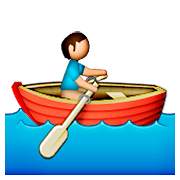 Émoji 🚣 Personne Ramant Dans Une Barque sur Apple iOS 5.1.