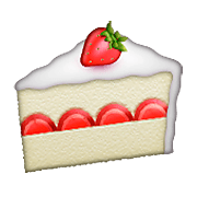 Émoji 🍰 Gâteau Sablé sur Apple iOS 5.1.