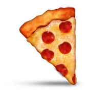Emoji 🍕 Pizza su Apple iOS 5.1.