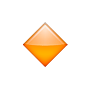Emoji 🔸 Rombo Arancione Piccolo su Apple iOS 5.1.
