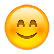 😊 Emoji Rosto Sorridente Com Olhos Sorridentes na Apple iOS 5.1.
