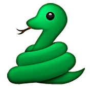 Emoji 🐍 Serpente su Apple iOS 5.1.