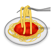 🍝 Emoji Espaguete na Apple iOS 5.1.