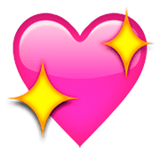 Emoji 💖 Cuore Che Luccica su Apple iOS 5.1.
