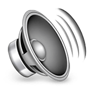 🔉 Emoji Lautsprecher mit mittlerer Lautstärke Apple iOS 5.1.