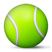Émoji 🎾 Tennis sur Apple iOS 5.1.