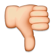 👎 Emoji Daumen runter Apple iOS 5.1.