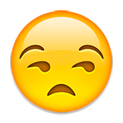 Emoji 😒 Faccina Contrariata su Apple iOS 5.1.