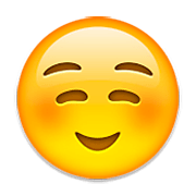 Emoji ☺️ Faccina Sorridente su Apple iOS 5.1.