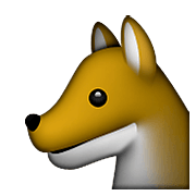 Émoji 🐺 Loup sur Apple iOS 5.1.
