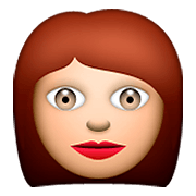 Émoji 👩 Femme sur Apple iOS 5.1.