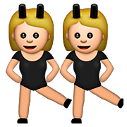 👯 Emoji Pessoas Com Orelhas De Coelho na Apple iOS 5.1.