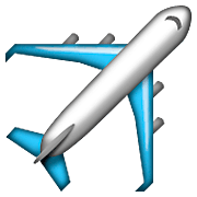 Emoji ✈️ Aeroplano su Apple iOS 6.0.