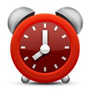 Emoji ⏰ Sveglia su Apple iOS 6.0.