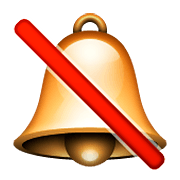 🔕 Emoji Campana Con Signo De Cancelación en Apple iOS 6.0.