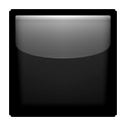 ◼️ Emoji mittelgroßes schwarzes Quadrat Apple iOS 6.0.