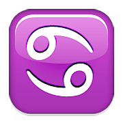 Emoji ♋ Segno Zodiacale Del Cancro su Apple iOS 6.0.