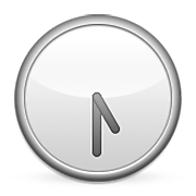 Emoji 🕠 Ore Cinque E Mezza su Apple iOS 6.0.