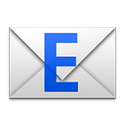 Emoji 📧 E-mail su Apple iOS 6.0.