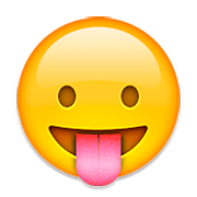 😛 Emoji Gesicht mit herausgestreckter Zunge Apple iOS 6.0.