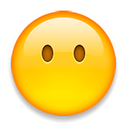 Emoji 😶 Faccina Senza Bocca su Apple iOS 6.0.