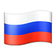 🇷🇺 Emoji Bandeira: Rússia na Apple iOS 6.0.