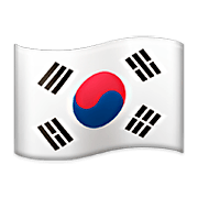🇰🇷 Emoji Bandeira: Coreia Do Sul na Apple iOS 6.0.