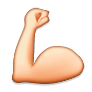 Émoji 💪 Biceps Contracté sur Apple iOS 6.0.